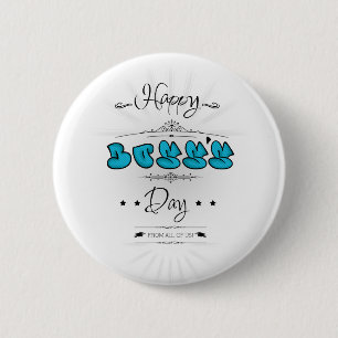 Badge Rond 5 Cm Joyeux anniversaire
