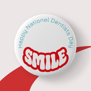 Badge Rond 5 Cm Joyeux Badge/Bouton de la Journée nationale des de