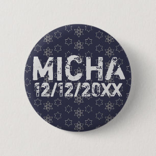 Badge Rond 5 Cm Joyeux Bar Mitzvah !