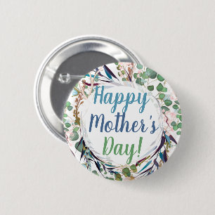 Badge Rond 5 Cm Joyeux cadeau de la Fête des Mères pour maman gran