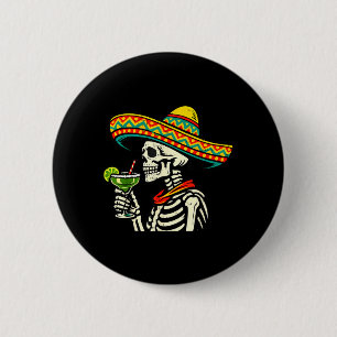 Badge Rond 5 Cm Joyeux Cinco de Mayo Fiesta Drôle Hommes Fête Mexi