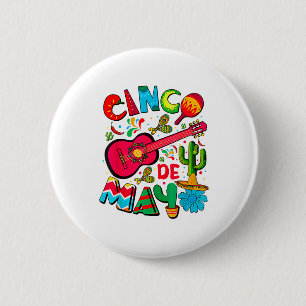 Badge Rond 5 Cm Joyeux Cinco De Mayo Hommes Femmes Enfants 5 De Ma