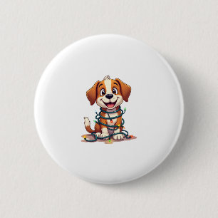 Badge Rond 5 Cm Joyeux feux Beagles