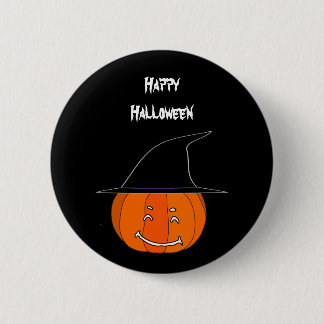 Badge Rond 5 Cm Joyeux Halloween