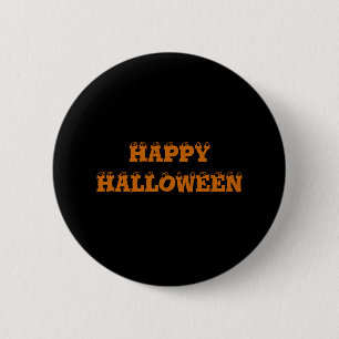 BADGE ROND 5 CM JOYEUX HALLOWEEN