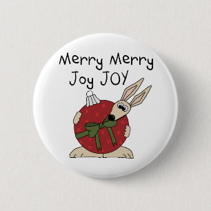 Badge Rond 5 Cm Joyeux Joyeux Joy Joy Tshirts et cadeaux