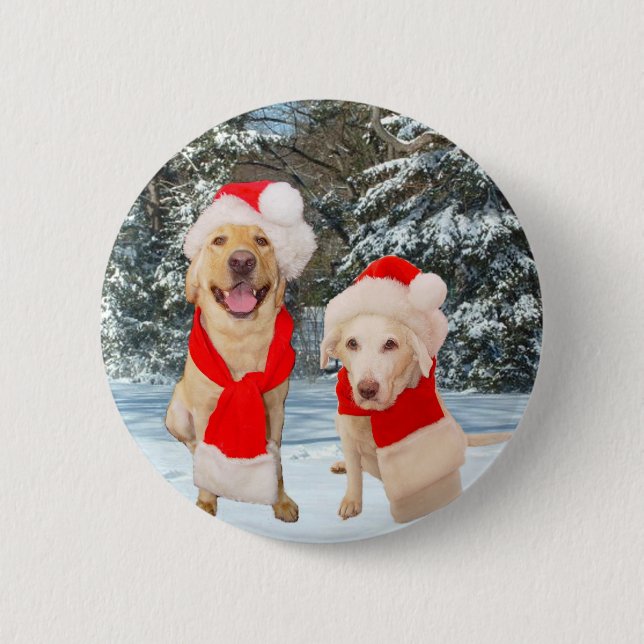 Badge Rond 5 Cm Joyeux Moïse et Myrtie (Devant)