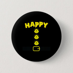 Badge Rond 5 Cm Joyeux Nain Halloween Costume Couleur Correspondan