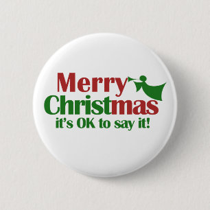 Badge Rond 5 Cm Joyeux Noël