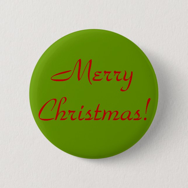 Badge Rond 5 Cm Joyeux Noël ! (Devant)