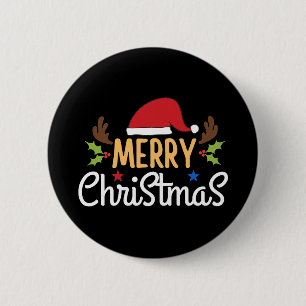 Badge Rond 5 Cm Joyeux Noël