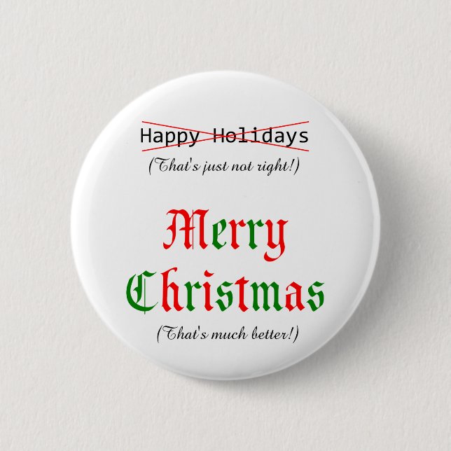 Badge Rond 5 Cm Joyeux Noël (Devant)