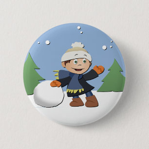 Badge Rond 5 Cm Joyeux Noël