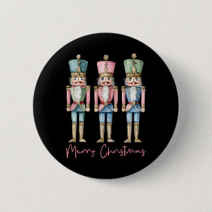 Badge Rond 5 Cm Joyeux Noël Casse-Noisette Ballet Festivals Hommes