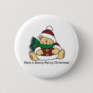 Badge Rond 5 Cm Joyeux Noël de Beary