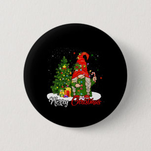 Badge Rond 5 Cm Joyeux Noël Gnome Famille Noël S Pour Femmes