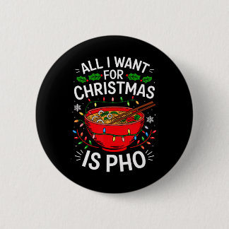 Badge Rond 5 Cm Joyeux Noël Tout ce que je veux pour Noël Pho Homm