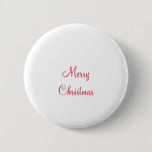 Badge Rond 5 Cm joyeux Noël vacances ajouter nom de famille photo 