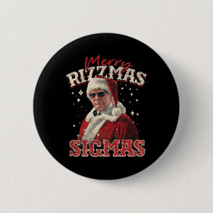 Badge Rond 5 Cm Joyeux Rizz Mas Sigmas - Gen Alpha Middle School T
