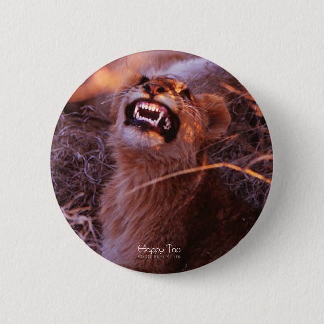 Badge Rond 5 Cm Joyeux Tau (Devant)