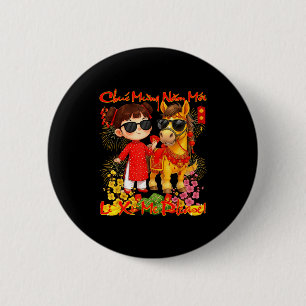 Badge Rond 5 Cm Joyeux Tet Chuc Mung Nam Moi 2026 Li Xi Me s'il vo