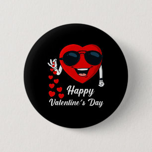 Badge Rond 5 Cm Joyeux Valentines Jour Mignonne Coeur Bae Fun Sale