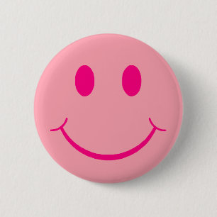 Badge Rond 5 Cm Joyeux visage