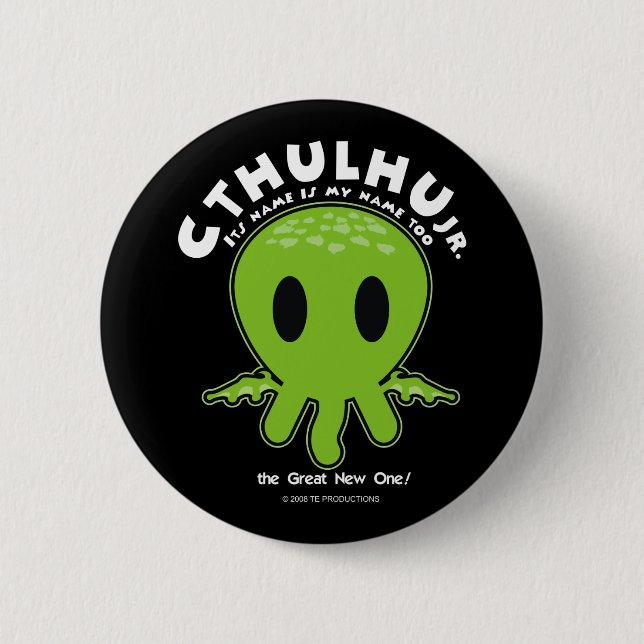 Badge Rond 5 Cm JR de Cthulhu - icône (Devant)
