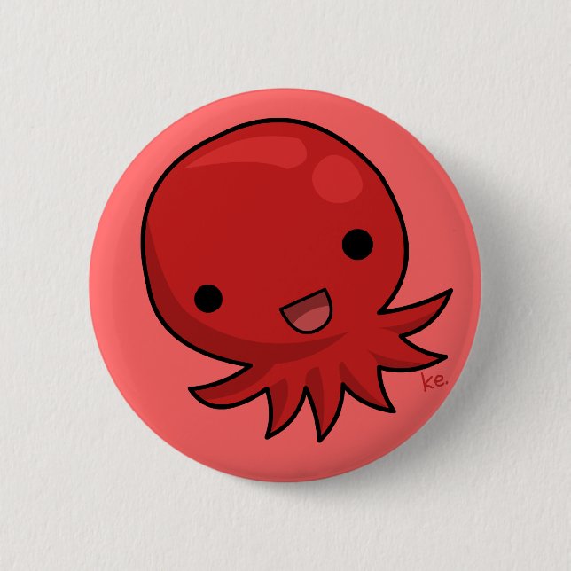 Badge Rond 5 Cm JR de Kraken (Devant)