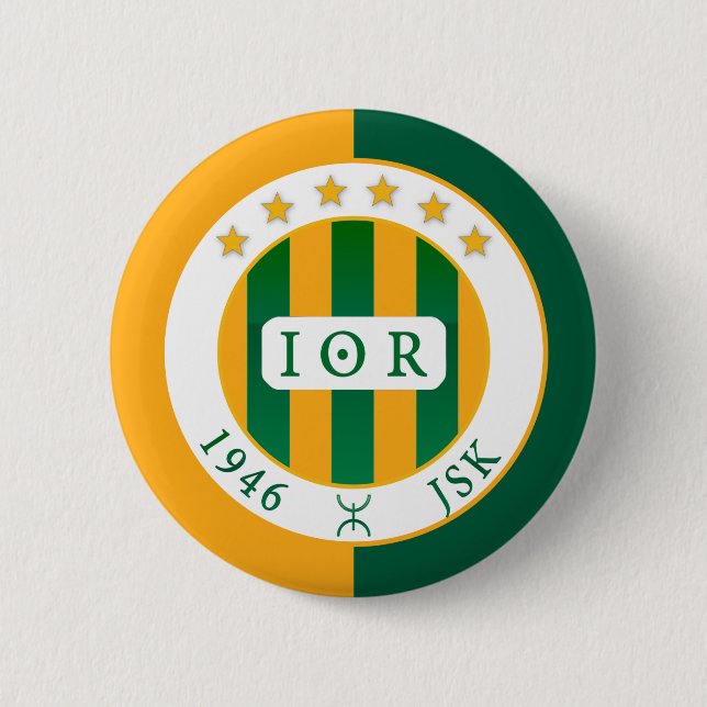 Badge Rond 5 Cm JS Kabylie (Devant)