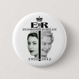 Badge Rond 5 Cm Jubilé de diamant