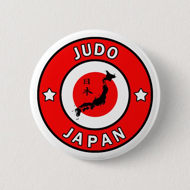 Badge Rond 5 Cm Judo (Devant)
