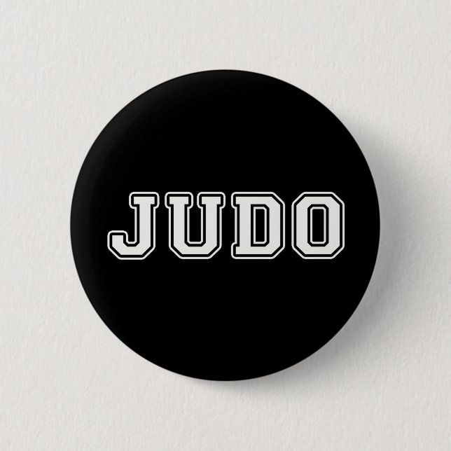 Badge Rond 5 Cm Judo (Devant)