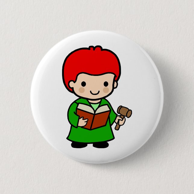 Badge Rond 5 Cm Juge 2 (Devant)