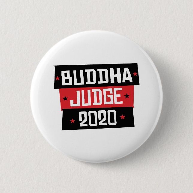 Badge Rond 5 Cm Juge Bouddha 2020 (Devant)
