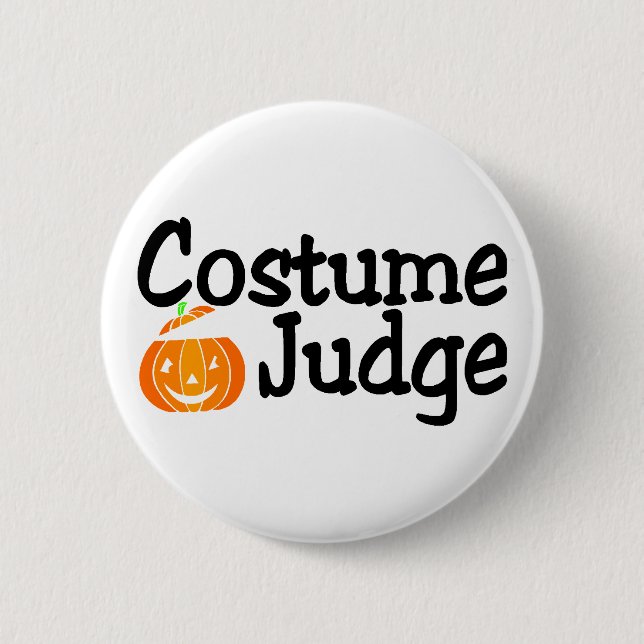 Badge Rond 5 Cm Juge de costume (Devant)