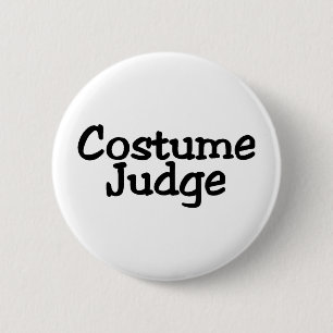 Badge Rond 5 Cm Juge de costume