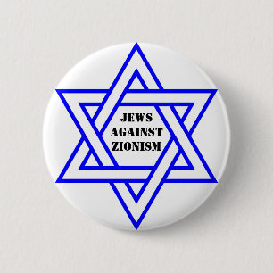 Badge Rond 5 Cm Juifs contre le sionisme