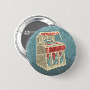 Badge Rond 5 Cm Juke-box