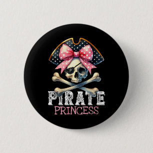 Badge Rond 5 Cm Jumelage famille Pirate Anniversaire