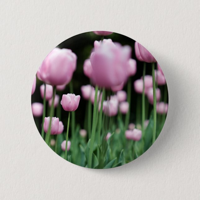 Badge Rond 5 Cm jungle rose (Devant)