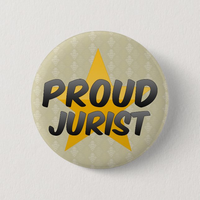 Badge Rond 5 Cm Juriste fier (Devant)