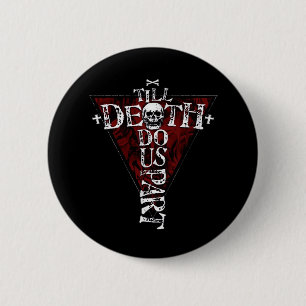 Badge Rond 5 Cm Jusqu'à ce que la mort nous séparent - Automne Got