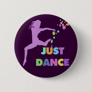 BADGE ROND 5 CM JUSTE DANSE