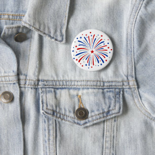 Badge Rond 5 Cm Juste Ici Pour Le Feu D'Artifice Drôle Pour Deux