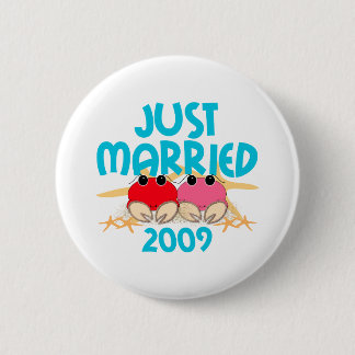 Badge Rond 5 Cm Juste marié 2009