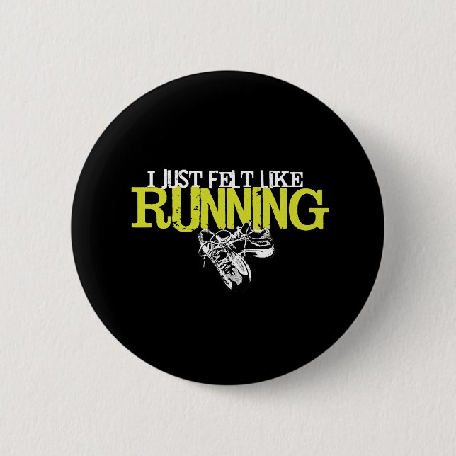 Badge Rond 5 Cm Juste senti comme le fonctionnement (Devant)