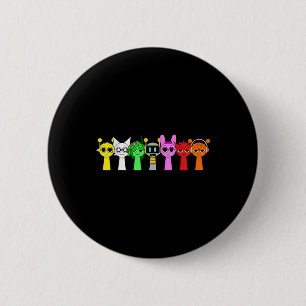 Badge Rond 5 Cm Juste un garçon qui aime Sprunky drôle de jeu Spru