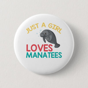 Badge Rond 5 Cm Juste une fille qui aime les lamatées