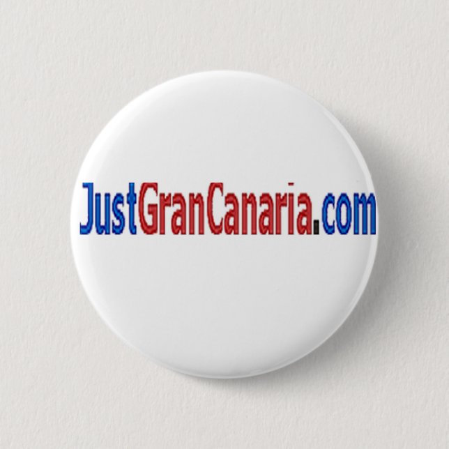 Badge Rond 5 Cm JustGranCanaria (Devant)